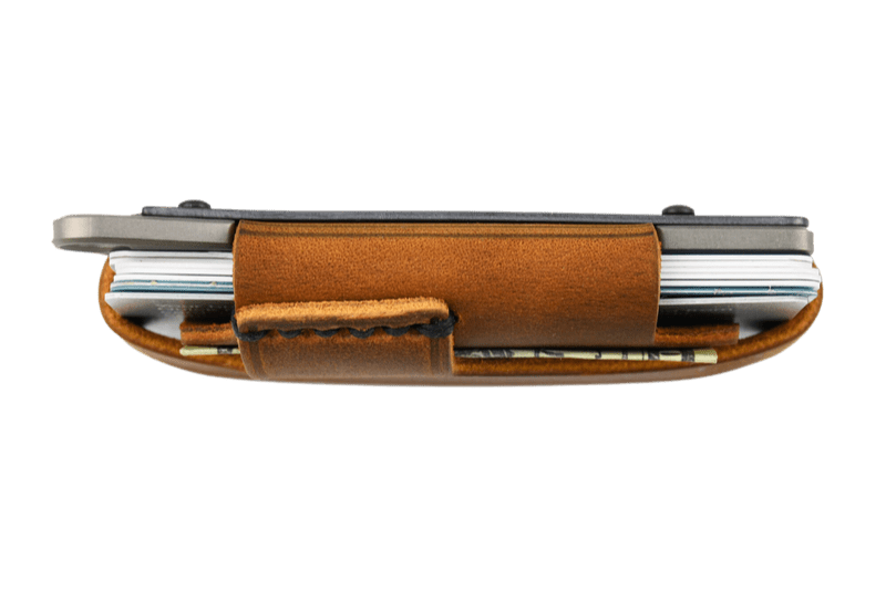 Load image into Gallery viewer, Contour Wallet - Titanium Tobacco Brown