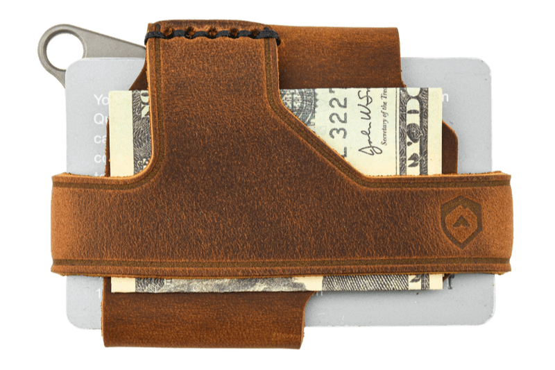 Load image into Gallery viewer, Contour Wallet - Titanium Tobacco Brown