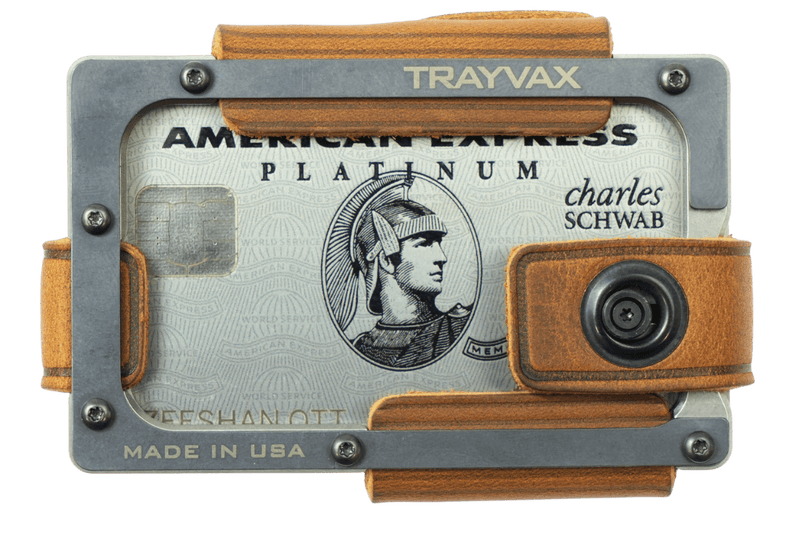 Load image into Gallery viewer, Contour Lite Wallet - Titanium Tobacco Brown