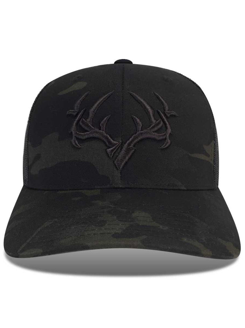 Load image into Gallery viewer, Trigger Trucker Hat | MultiCam Black