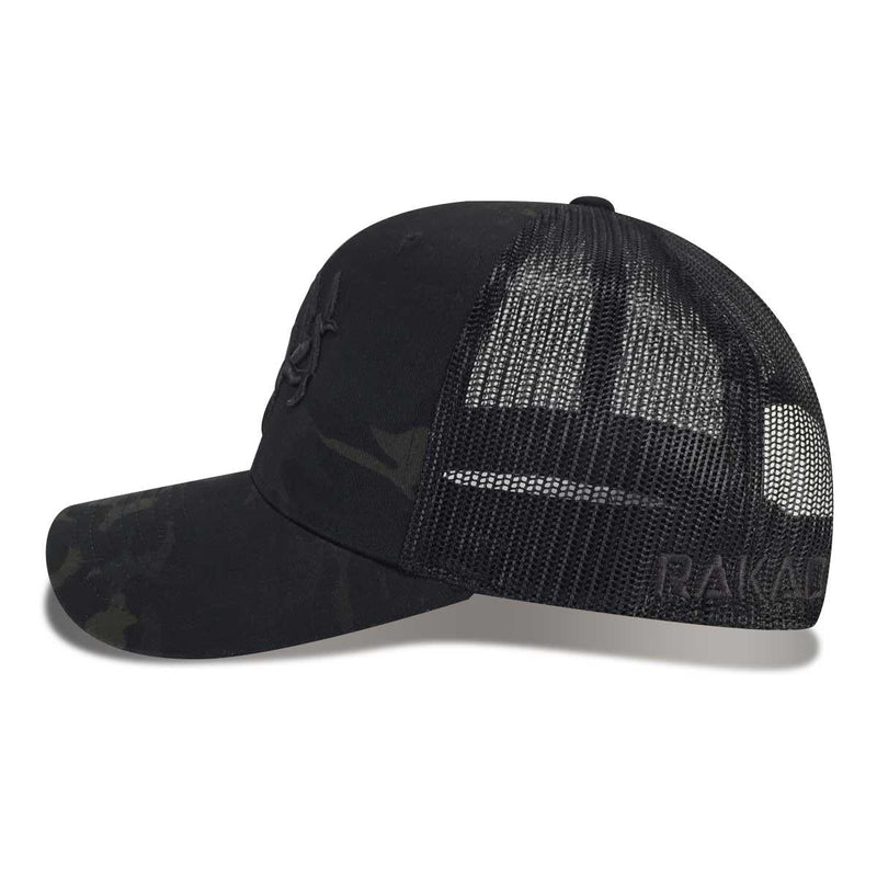 Load image into Gallery viewer, Trigger Trucker Hat | MultiCam Black
