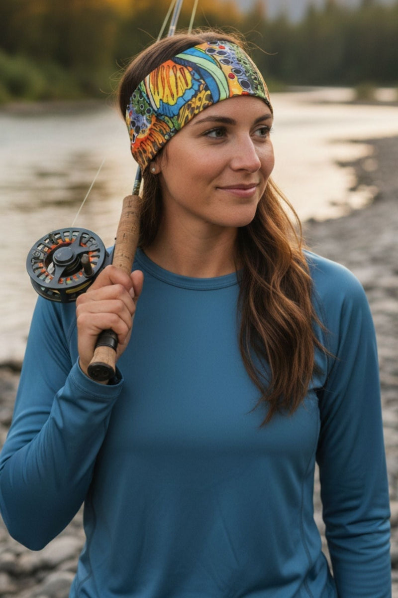 Load image into Gallery viewer, Unbound Brown Jersey Headband