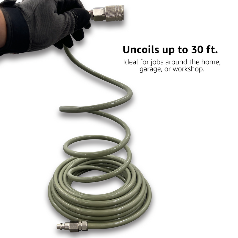 Load image into Gallery viewer, ViperFlow Poly Air Hose Kit - 1/4" x 30 ft.