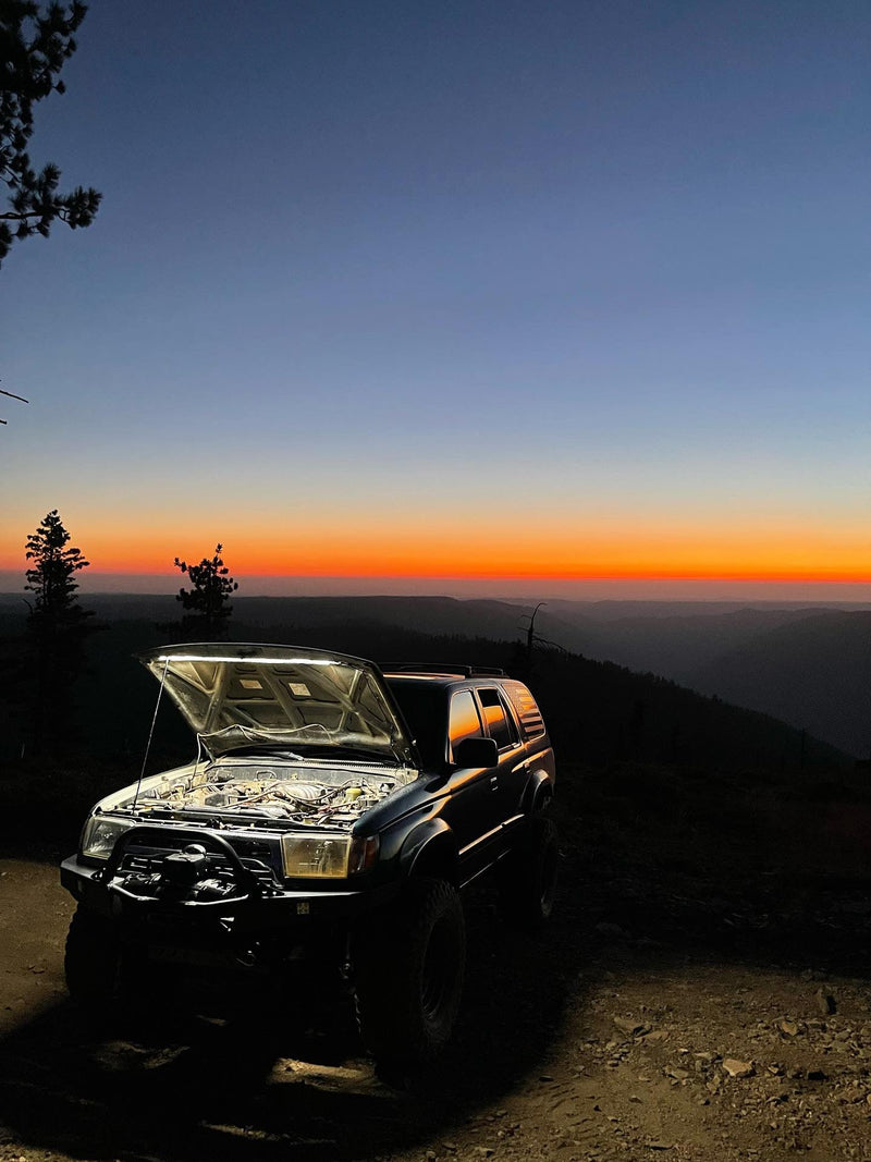 Load image into Gallery viewer, Under Hood LED Light Kit for ALL MAKES and Toyotas (4Runners, Tacomas, Sequoias, Tundras, LC, FJ, GX)