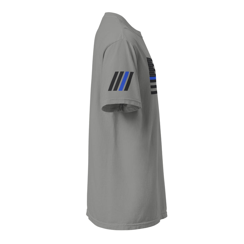 Load image into Gallery viewer, Blue Line Heavyweight T-Shirt
