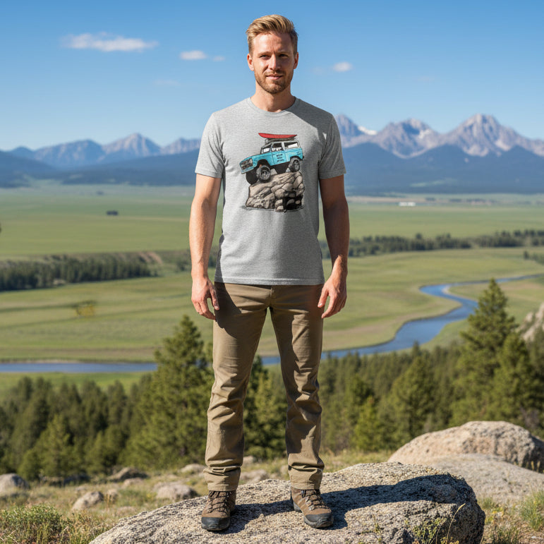 Load image into Gallery viewer, Offroad Classic Men's T Shirt, Army, Asphalt or Grey