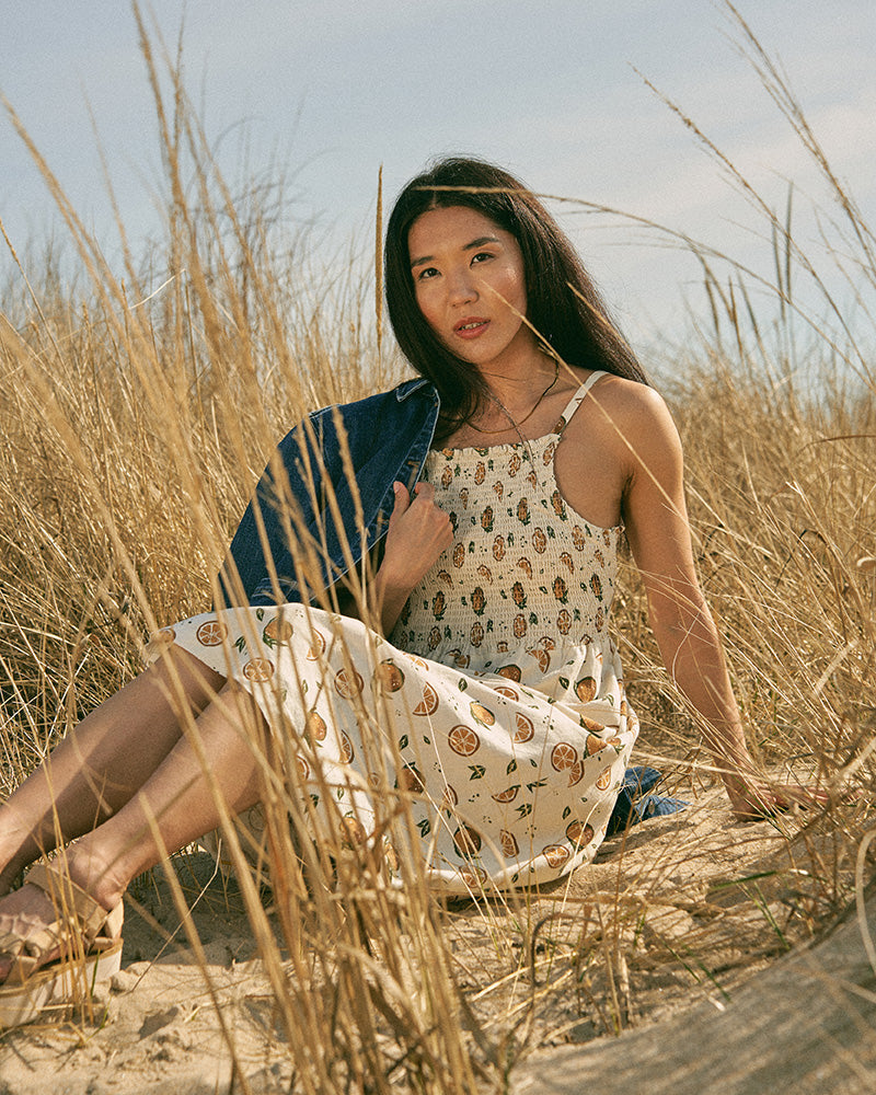 Load image into Gallery viewer, SoftHemp™ Smocked Dress