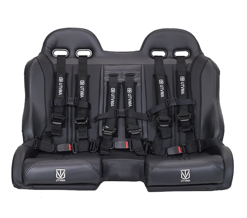 Load image into Gallery viewer, RZR 1000 Elite Series Bench Seat Front or Rear Bench Seat W Harnesses (over the console) (2014-2023)
