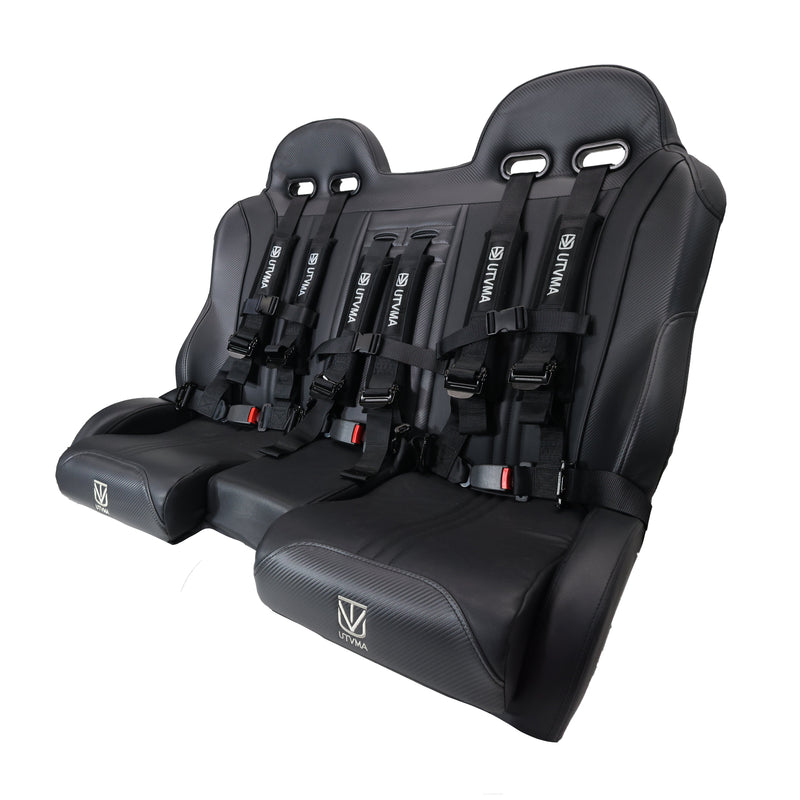 Load image into Gallery viewer, RZR 1000 Elite Series Bench Seat Front or Rear Bench Seat W Harnesses (over the console) (2014-2023)