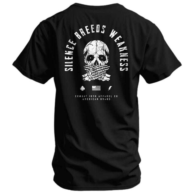 Load image into Gallery viewer, Silence Breeds Weakness Men's T-Shirt