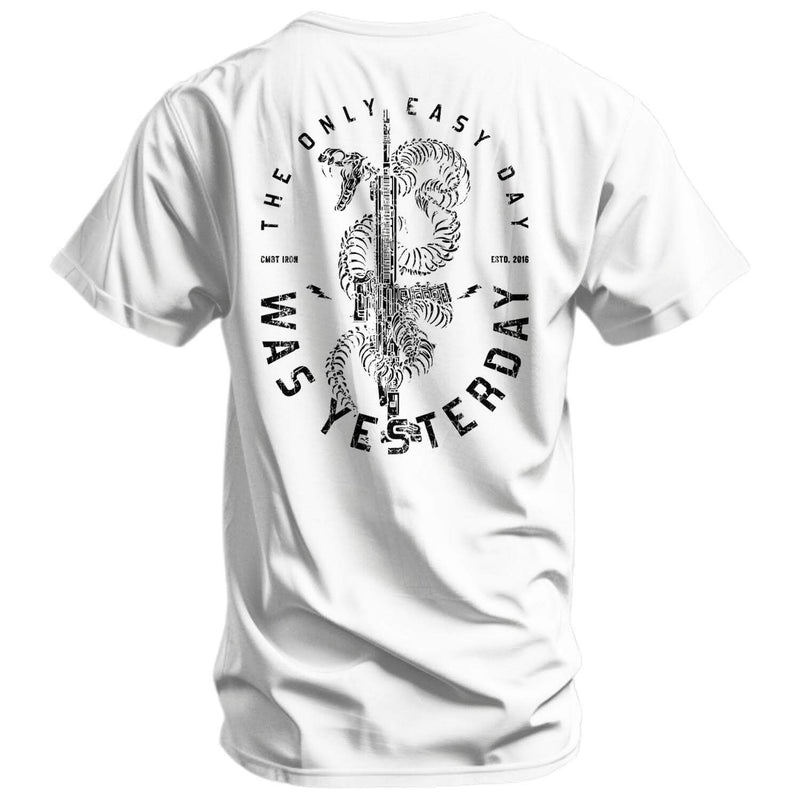 Load image into Gallery viewer, Only Easy Day Was Yesterday Rifle Men's T-Shirt