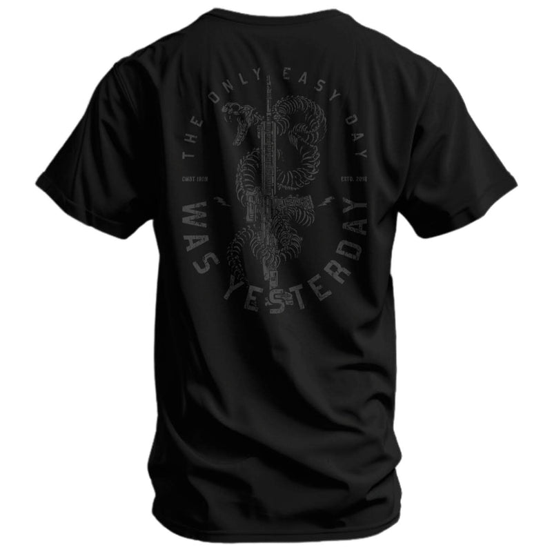 Load image into Gallery viewer, Only Easy Day Was Yesterday Rifle Men's T-Shirt