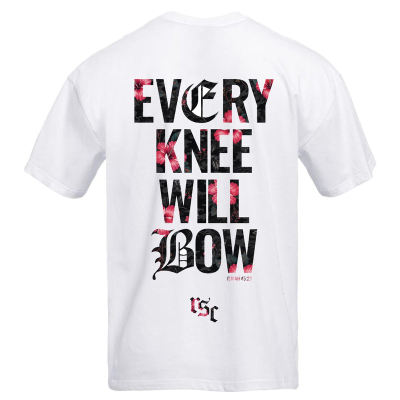 Load image into Gallery viewer, Every Knee Will Bow Men's Heavyweight T-Shirt