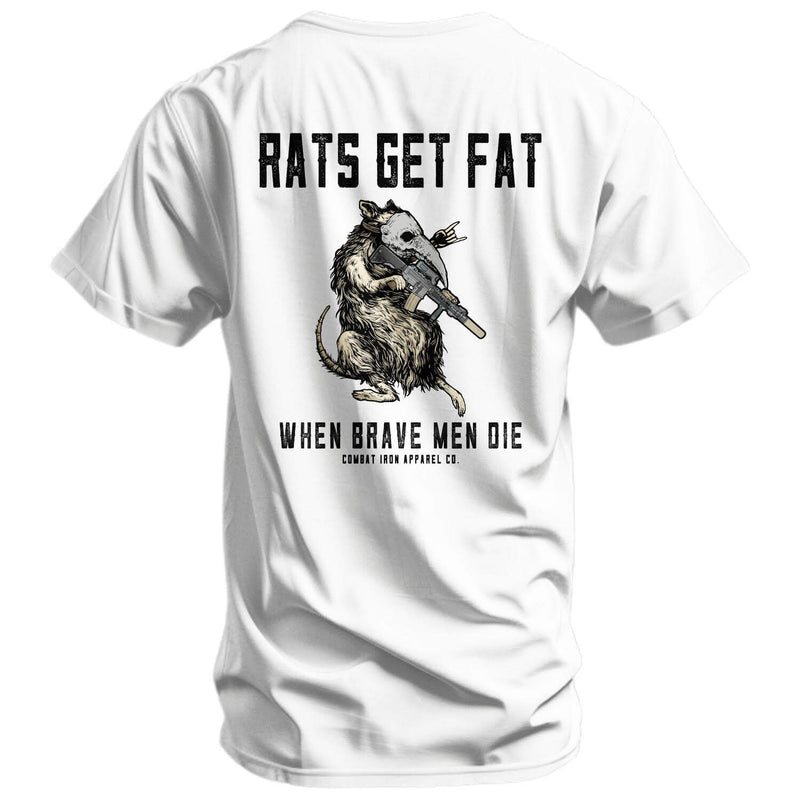 Load image into Gallery viewer, Rats Get Fat Men's T-Shirt