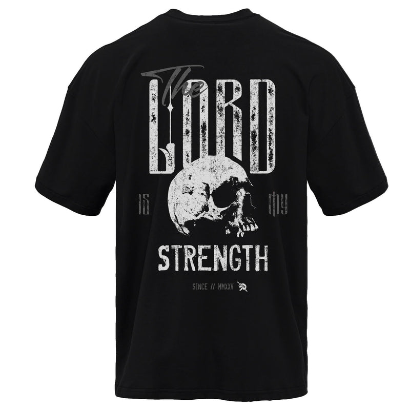 Load image into Gallery viewer, The Lord Is My Strength Heavyweight Men's T-Shirt