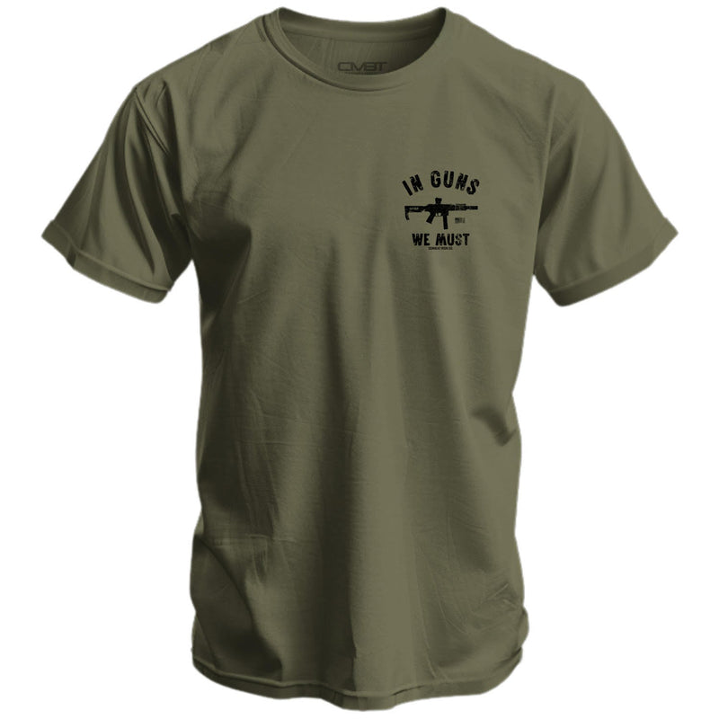 Load image into Gallery viewer, In Guns We Must Men's T-Shirt