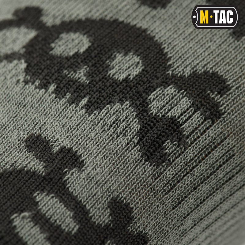 Load image into Gallery viewer, M-Tac Lightweight Summer Socks Pirate Skull