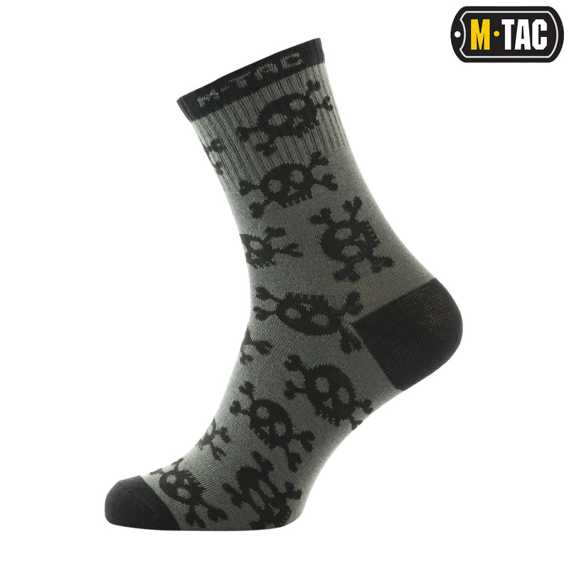 Load image into Gallery viewer, M-Tac Socks Lightweight Mk.3 Pirate Skull