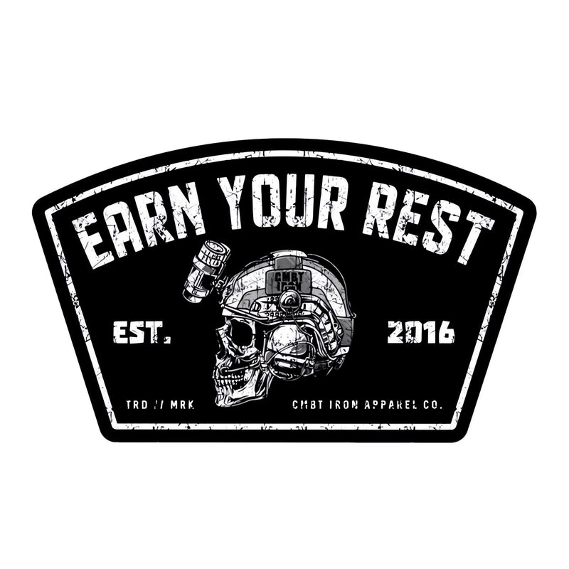 Load image into Gallery viewer, Earn Your Rest Decal