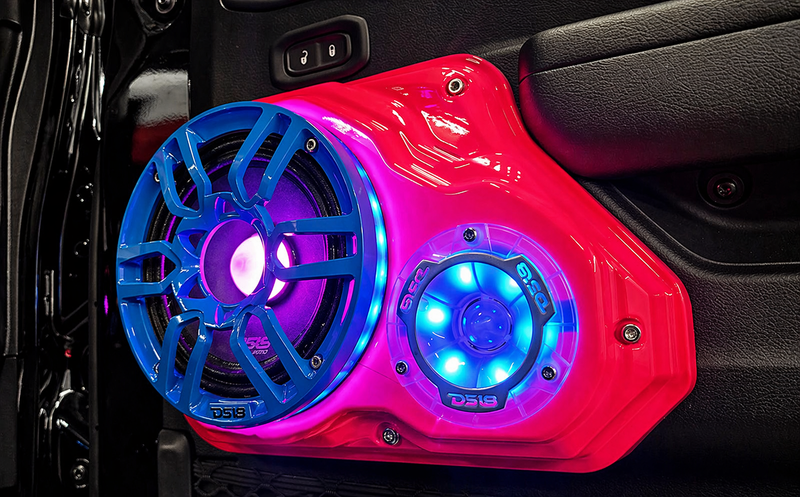 Load image into Gallery viewer, Jeep JL/JLU/JT Front Door Speaker Panels - Short Armrest Models