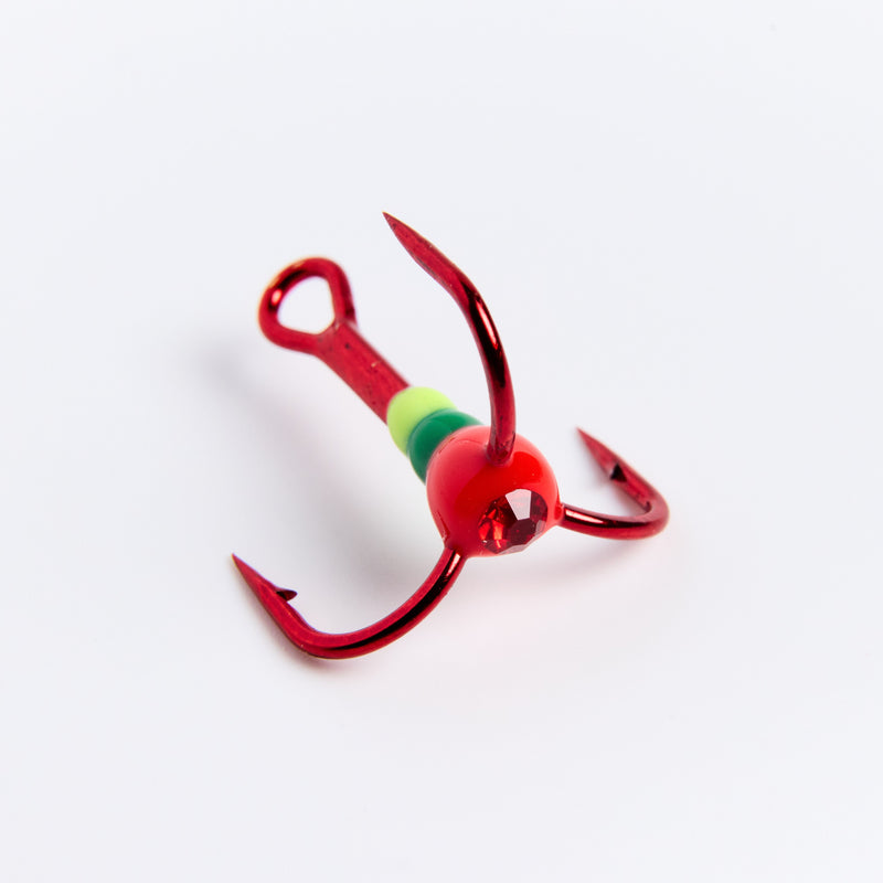 Load image into Gallery viewer, Crystal Reaper Treble Hooks (6pk)