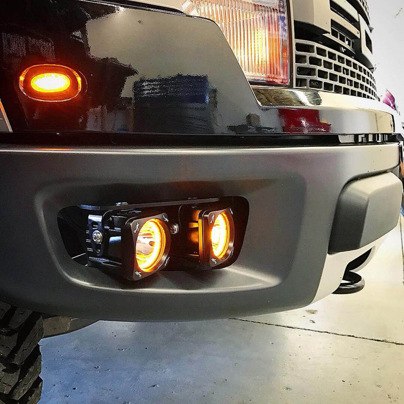 Load image into Gallery viewer, 3" Optimus Square 15º Beam with White Halo LED Light