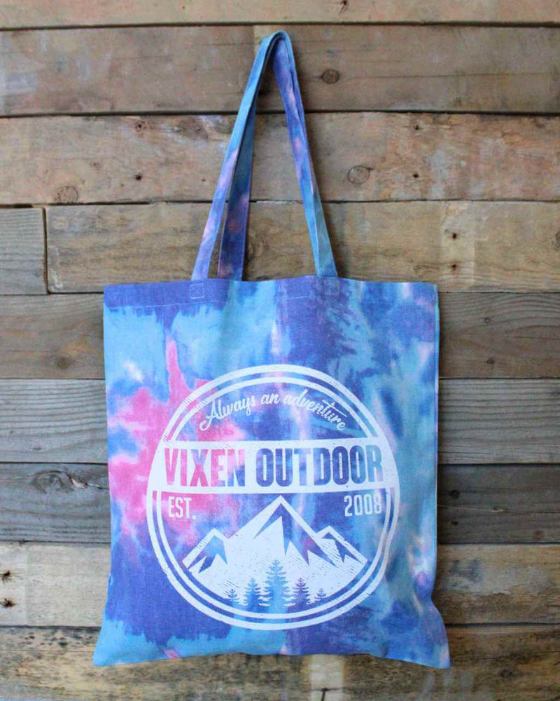 Load image into Gallery viewer, Vixen Outdoor Tie Dye Canvas Tote - Candy