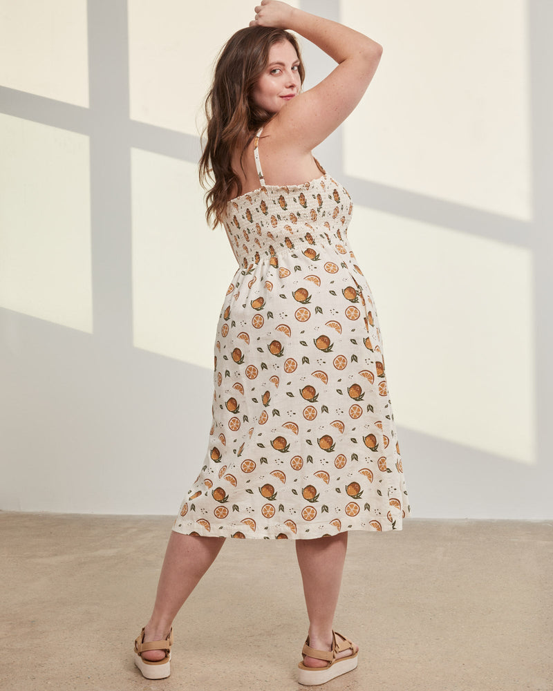 Load image into Gallery viewer, SoftHemp™ Smocked Dress
