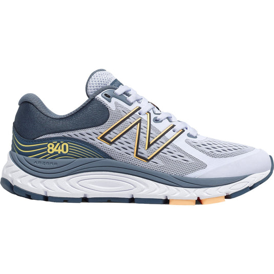 Women's New Balance Fresh Foam 840v5, Silent Grey/Light Mango, 7 B Medium - Skoutley Outdoors LLC