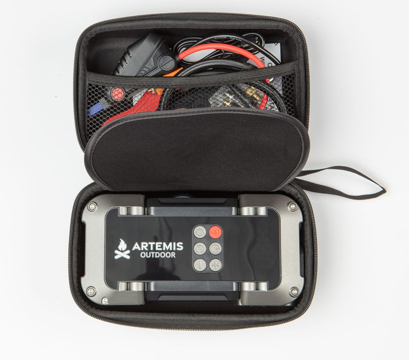 Load image into Gallery viewer, Artemis Outdoor 12V 6 in 1 Car Jump Starter Kit With Tire Inflator