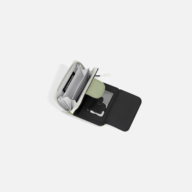 Load image into Gallery viewer, Barcelona | RFID Mini Wallet - Palm Green