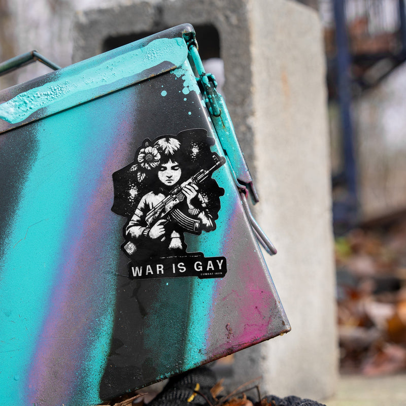 Load image into Gallery viewer, War Is Gay Decal
