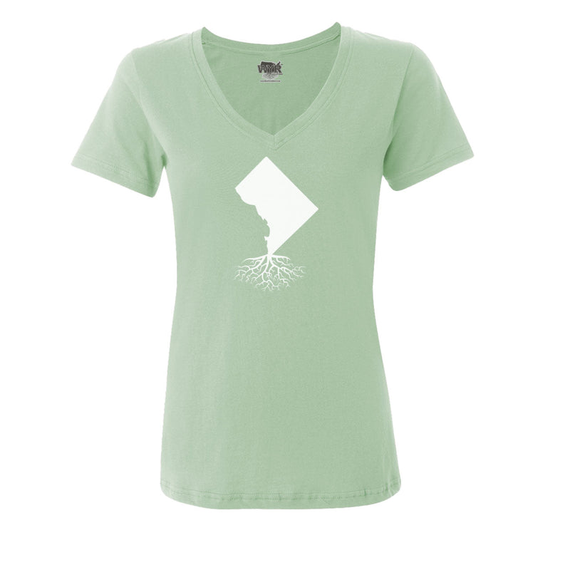 Load image into Gallery viewer, Washington DC Women's V-Neck Tee