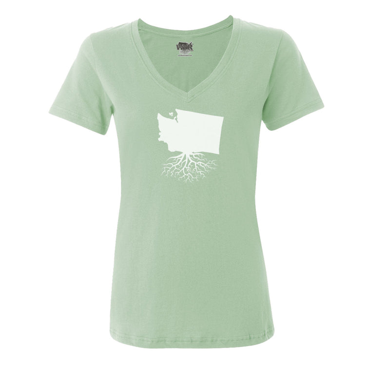 Load image into Gallery viewer, Washington Women's V-Neck Tee