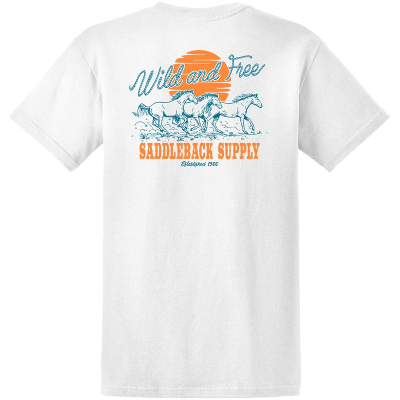 Load image into Gallery viewer, Wild and Free Tee