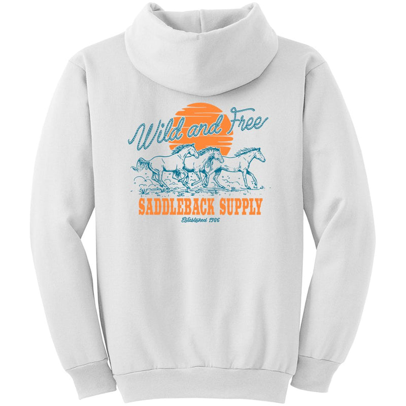 Load image into Gallery viewer, Wild and Free Hoodie