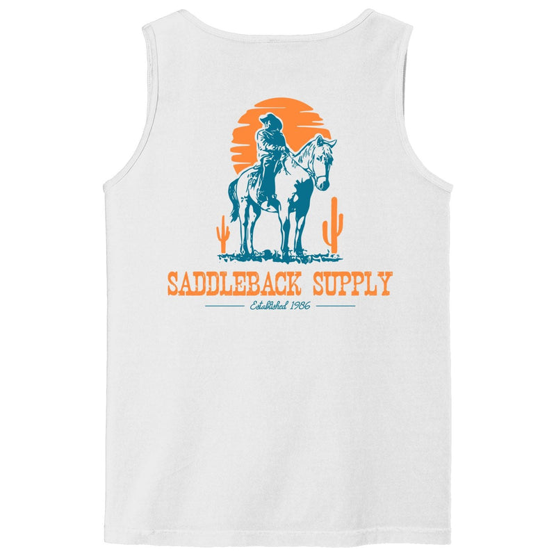 Load image into Gallery viewer, Cowboy & Trusty Steed Pigment Tank Top