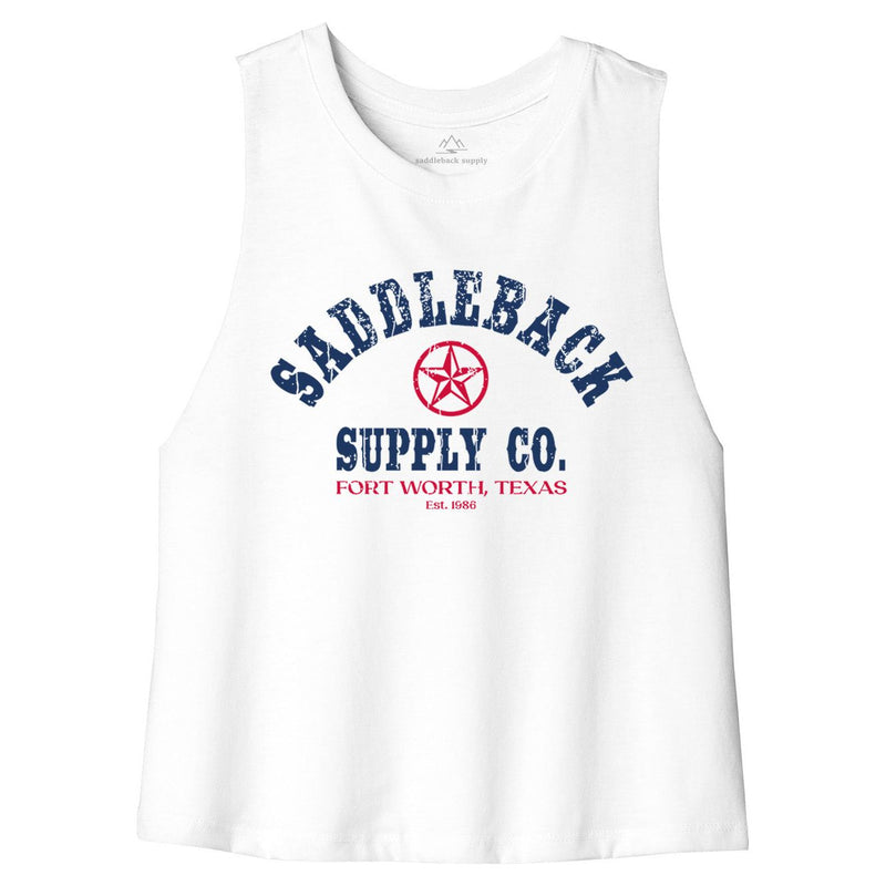 Load image into Gallery viewer, Lone Star Crop Top