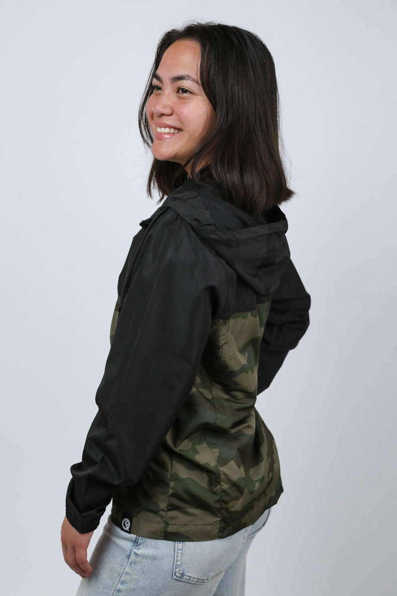 Load image into Gallery viewer, Dryflip Windbreaker (Black/Camo)