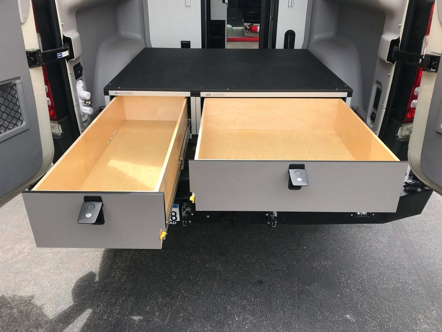Winnebago Revel 2017-2020 - Side x Side Base Drawer System - Skoutley Outdoors LLC