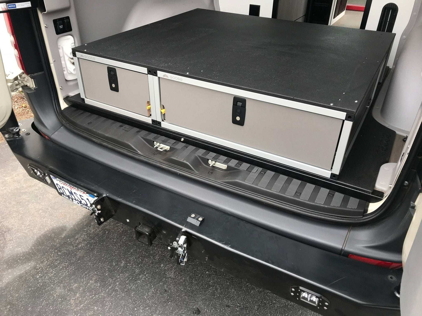 Winnebago Revel 2017-2020 - Side x Side Base Drawer System - Skoutley Outdoors LLC