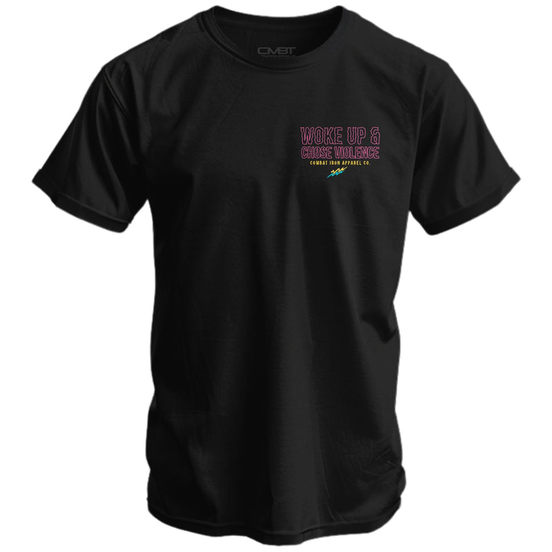 Load image into Gallery viewer, Woke Up & Chose Violence Men's T-Shirt