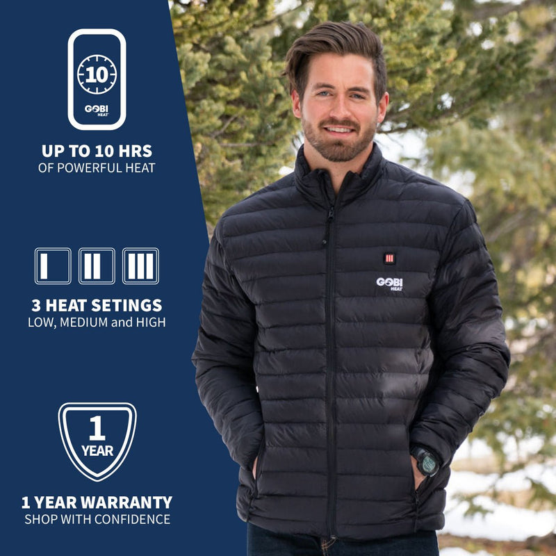 Load image into Gallery viewer, Wolf Men's Heated Jacket (Final Sale)