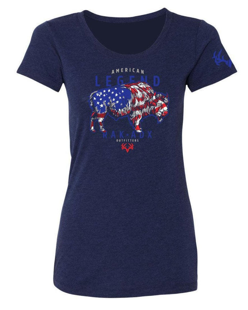 Load image into Gallery viewer, Womens American Legend Buffalo Tee