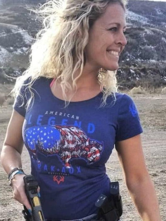 Load image into Gallery viewer, Womens American Legend Buffalo Tee