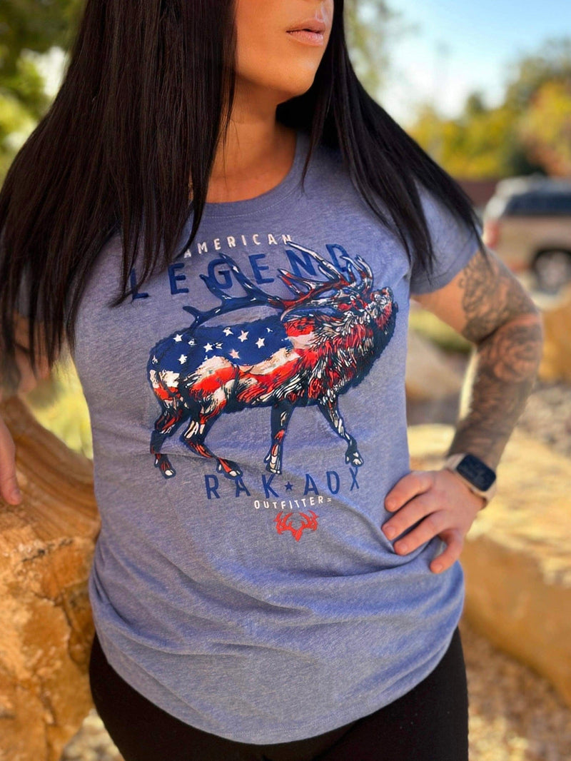 Load image into Gallery viewer, Womens American Legend Elk Tee
