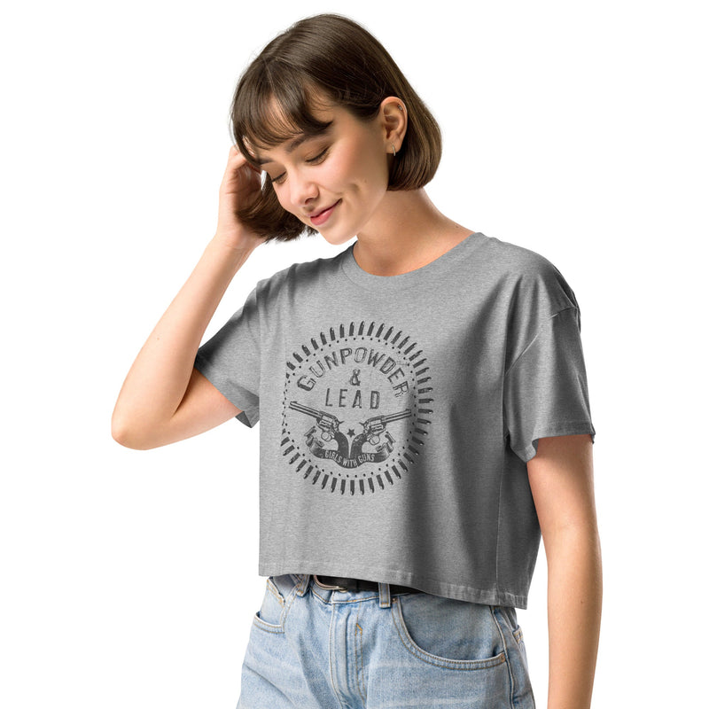Load image into Gallery viewer, Gunpowder and Lead | Women’s Crop Top