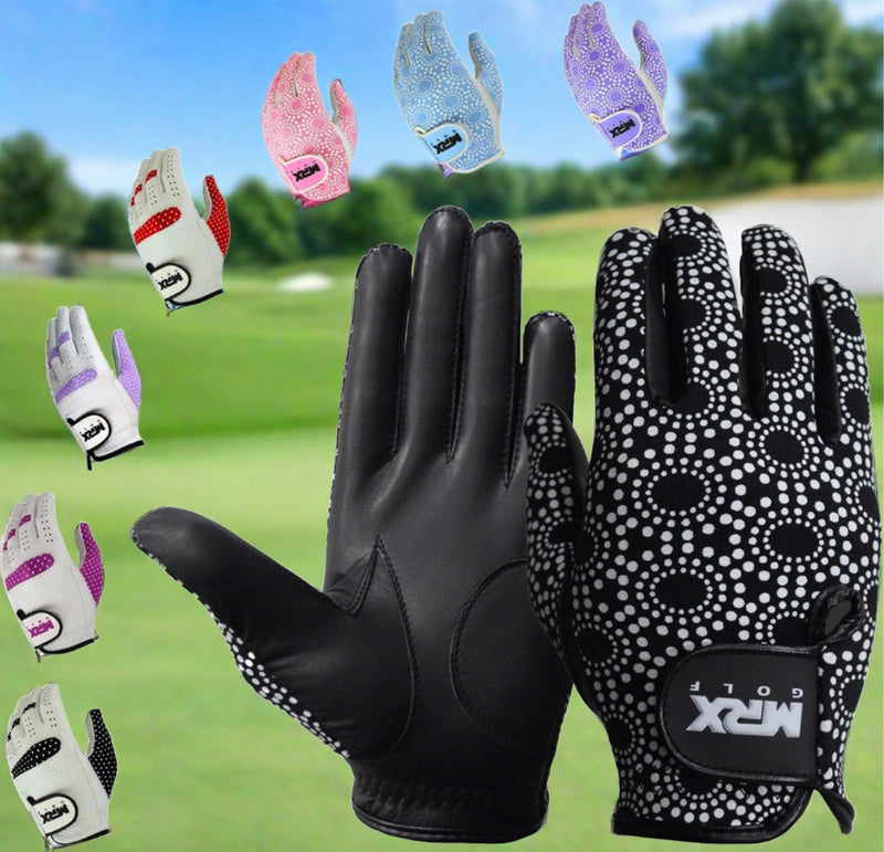 Load image into Gallery viewer, MRX Women's Golf Gloves Left & Right Hand Cabretta Leather Golfer Glove