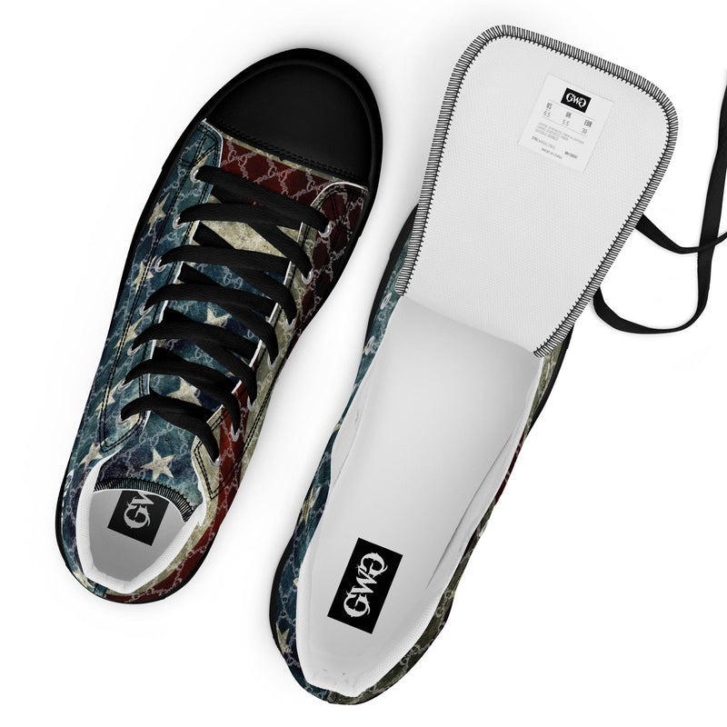 Load image into Gallery viewer, Liberty Women's High Top Canvas Shoes