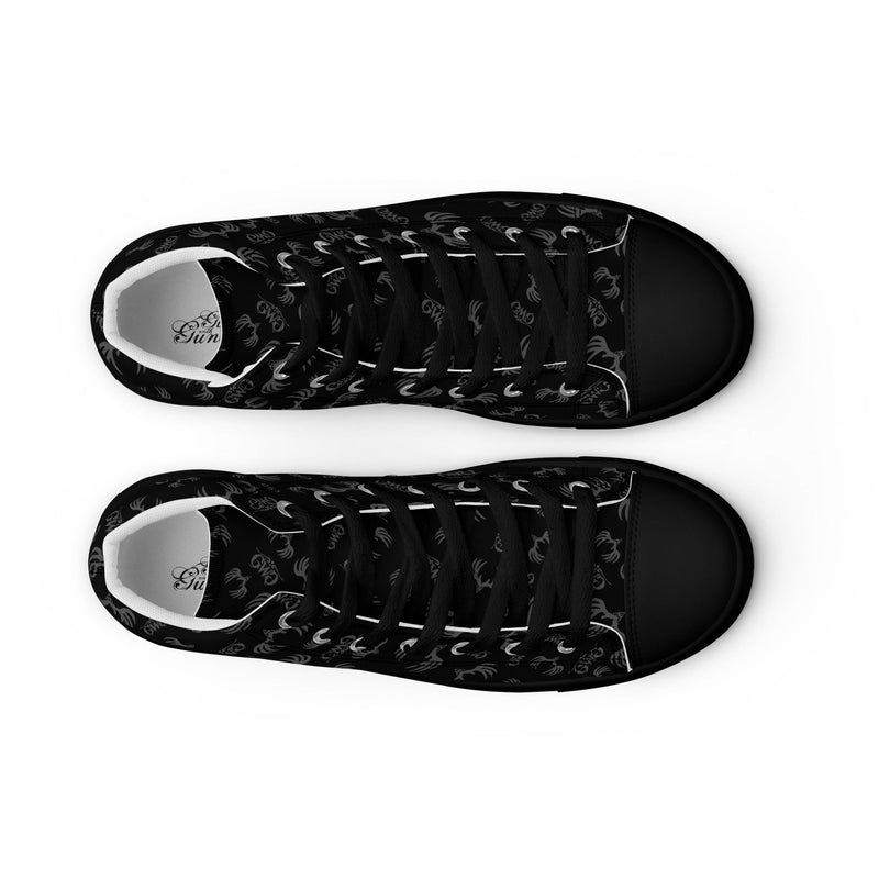 Load image into Gallery viewer, Buck Burnout High Top Canvas Shoes